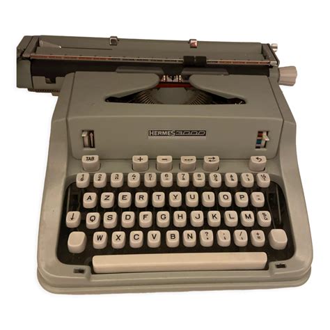 hermes 3000 machine ecrire|hermes 3000 typewriter.